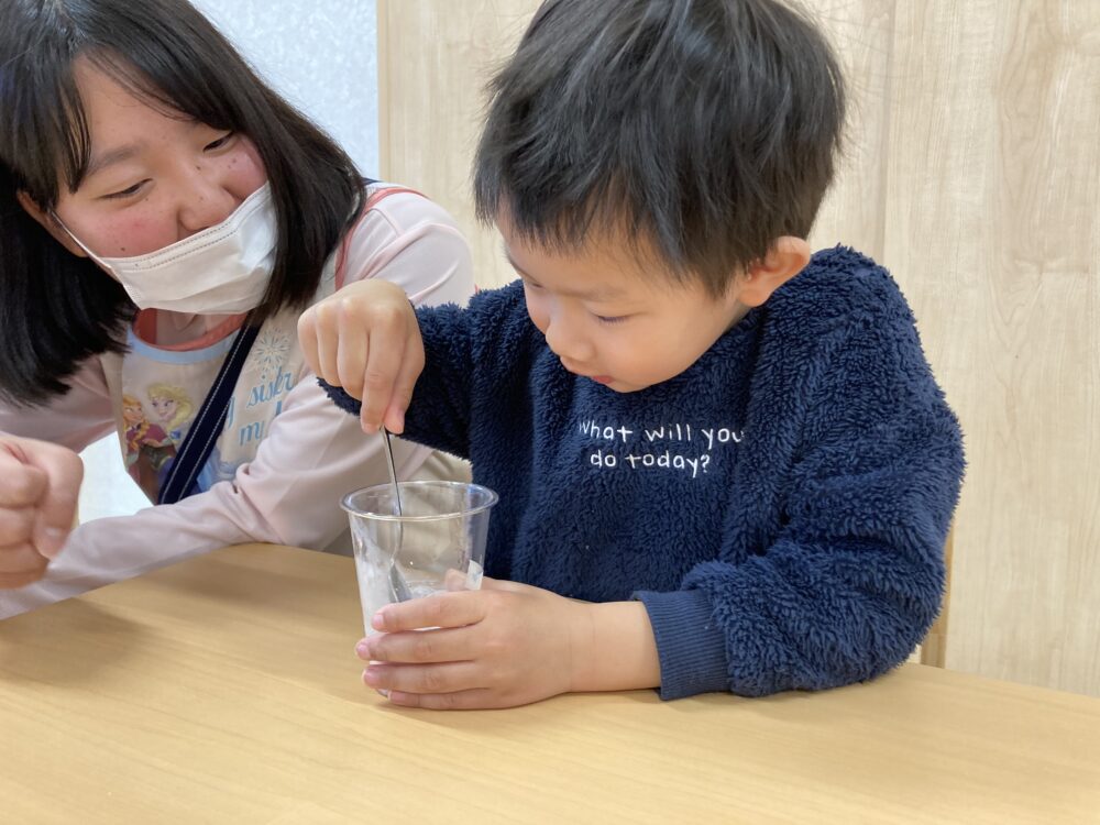 フルーチェづくりをしました♡