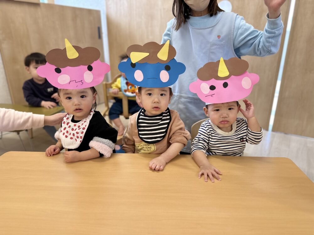 節分の集いをしました👹