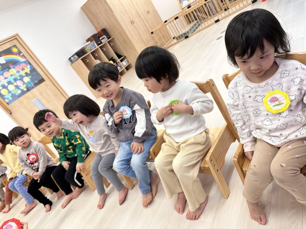 入園、進級式をしました♪