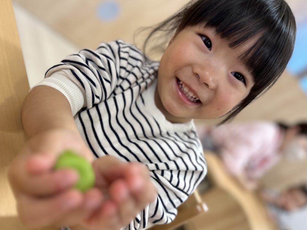そら豆の皮むき・ポテトサラダ作り♪