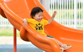 今年度最初は？「親子遠足」
