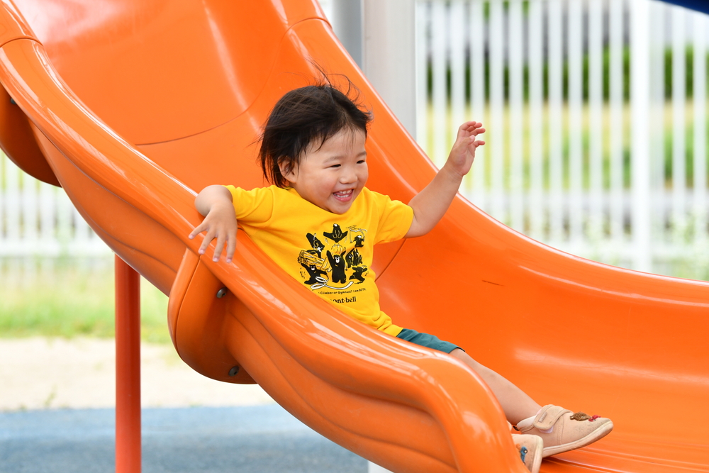 今年度最初は？「親子遠足」